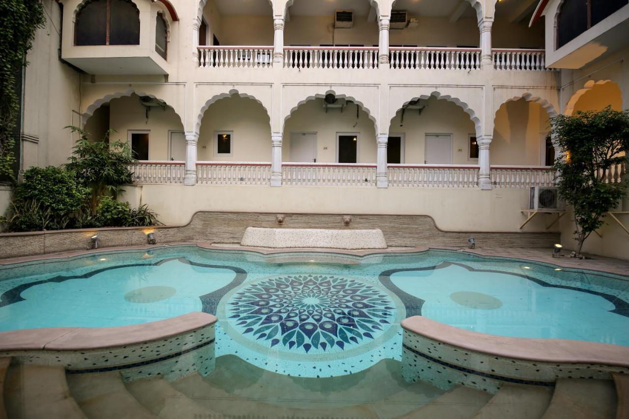 Отель Mandawa Haveli Джапур Экстерьер фото