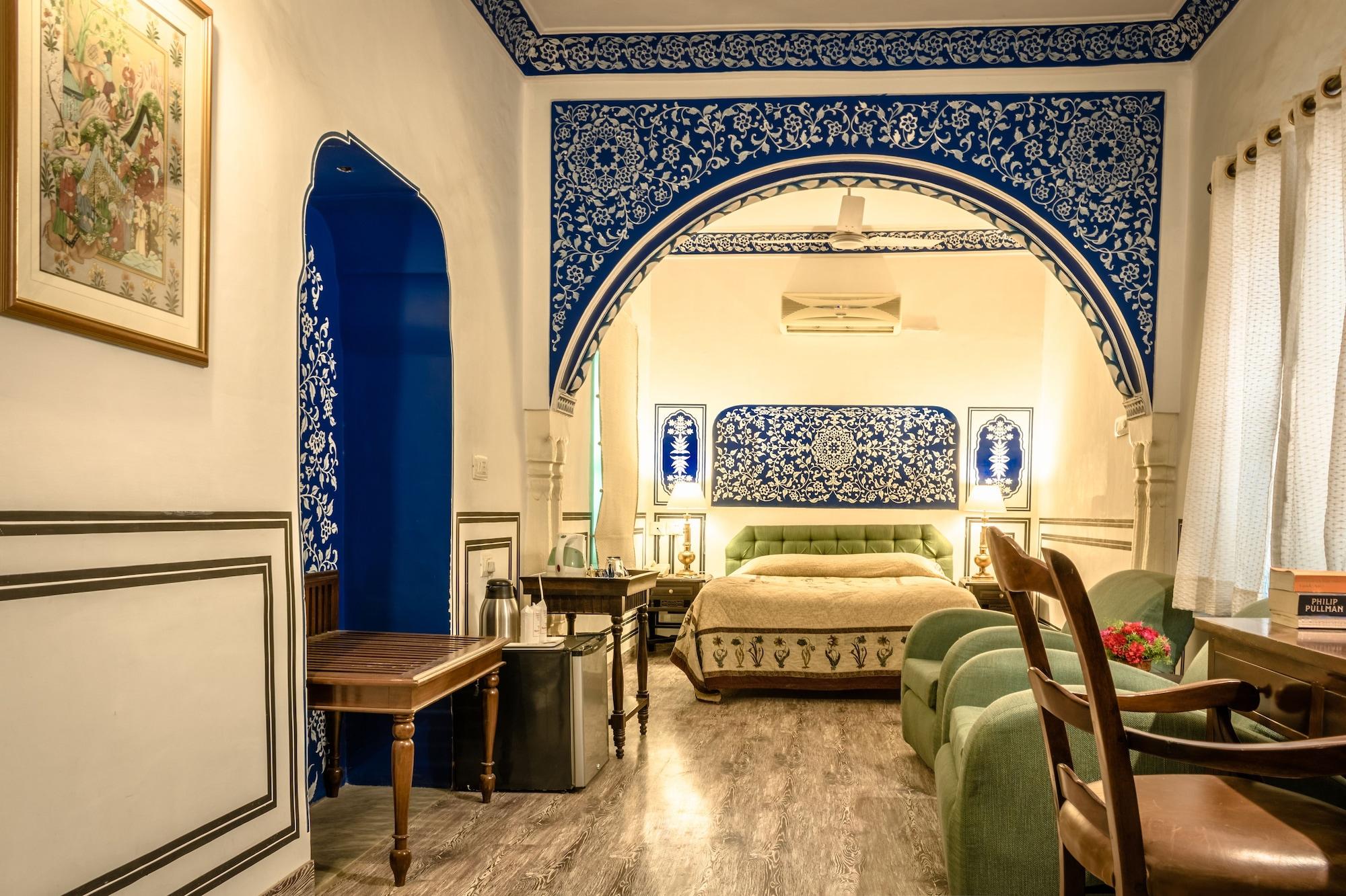 Отель Mandawa Haveli Джапур Экстерьер фото